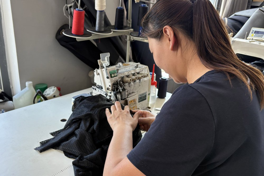 03.Motorcycle Clothing Prototype Sewing